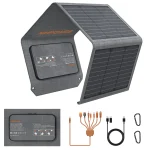Портативная солнечная панель 40W